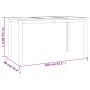 Garten-Essgruppe 7-teilig aus massivem Teakholz von vidaXL, Gartensets - Ref: Foro24-3157928, Preis: 948,04 €, Rabatt: %