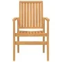 5-teiliges Garten-Esszimmerset aus massivem Teakholz von vidaXL, Gartensets - Ref: Foro24-3157917, Preis: 812,95 €, Rabatt: %