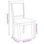 Sillas de comedor con cojines 2uds madera maciza blanco caucho