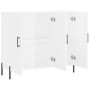 Weißes Sideboard aus Holzwerkstoff, 90 x 34 x 80 cm von vidaXL, Sideboards - Ref: Foro24-828116, Preis: 104,87 €, Rabatt: %