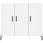 Weißes Sideboard aus Holzwerkstoff, 90 x 34 x 80 cm von vidaXL, Sideboards - Ref: Foro24-828116, Preis: 104,87 €, Rabatt: %
