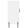 White engineered wood sideboard 90x34x80 cm by vidaXL, Sideboards - Ref: Foro24-828116, Price: 104,87 €, Discount: %
