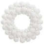 Weißer Weihnachtskranz aus Polystyrol, 45 cm von vidaXL, Festliche Dekorationen - Ref: Foro24-356126, Preis: 18,53 €, Rabatt: %