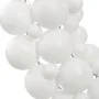 Weißer Weihnachtskranz aus Polystyrol, 45 cm von vidaXL, Festliche Dekorationen - Ref: Foro24-356126, Preis: 18,53 €, Rabatt: %