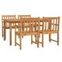 Gartenset 5-teilig Massivholz Akazie von vidaXL, Gartensets - Ref: Foro24-3206277, Preis: 478,88 €, Rabatt: %