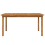 Juego de comedor de jardín 5 piezas madera maciza de acacia by vidaXL, Garden sets - Ref: Foro24-3206277, Price: 531,36 €, Di...