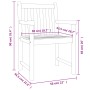 Juego de comedor de jardín 5 piezas madera maciza de acacia by vidaXL, Garden sets - Ref: Foro24-3206277, Price: 531,36 €, Di...