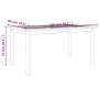 Juego de comedor de jardín 5 piezas madera maciza de acacia by vidaXL, Garden sets - Ref: Foro24-3206277, Price: 531,36 €, Di...