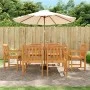 Juego de comedor para jardín 7 piezas madera maciza acacia de vidaXL, Conjuntos de jardín - Ref: Foro24-3206278, Precio: 661,...