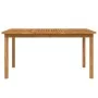 Juego de comedor para jardín 7 piezas madera maciza acacia de vidaXL, Conjuntos de jardín - Ref: Foro24-3206278, Precio: 661,...