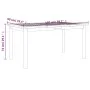Juego de comedor para jardín 7 piezas madera maciza acacia de vidaXL, Conjuntos de jardín - Ref: Foro24-3206278, Precio: 661,...