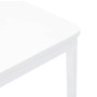 Sillas de comedor 2 unidades madera maciza de caucho blanco
