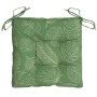 Chair cushions 2 pcs fabric leaf print 40x40x7 cm by vidaXL, Cushions for chairs and sofas - Ref: Foro24-361498, Price: 24,20...
