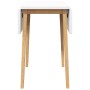 Dining Table Natural Solid Wood Rubber en Mesas de cocina y de comedor | Comprar online en Foro24