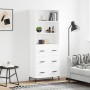 Hohes Sideboard Sperrholz weiß 69,5x34x180 cm von vidaXL, Sideboards - Ref: Foro24-3189381, Preis: 164,33 €, Rabatt: %