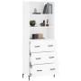 Hohes Sideboard Sperrholz weiß 69,5x34x180 cm von vidaXL, Sideboards - Ref: Foro24-3189381, Preis: 164,33 €, Rabatt: %