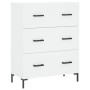 Hohes Sideboard Sperrholz weiß 69,5x34x180 cm von vidaXL, Sideboards - Ref: Foro24-3189381, Preis: 164,33 €, Rabatt: %