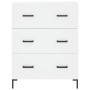 Hohes Sideboard Sperrholz weiß 69,5x34x180 cm von vidaXL, Sideboards - Ref: Foro24-3189381, Preis: 164,33 €, Rabatt: %