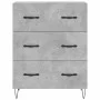 Concrete gray plywood tall sideboard 69.5x34x180 cm by vidaXL, Sideboards - Ref: Foro24-3189377, Price: 142,60 €, Discount: %