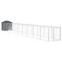 Hundehütte mit grau verzinktem Stahldach 117x1017x123 cm von vidaXL, Hundehütten - Ref: Foro24-3189062, Preis: 523,43 €, Raba...