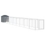 Hundehütte mit grau verzinktem Stahldach 117x1017x123 cm von vidaXL, Hundehütten - Ref: Foro24-3189062, Preis: 521,90 €, Raba...