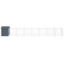 Caseta perros con tejado acero galvanizado gris 117x813x123 cm von vidaXL, Hundehütten - Ref: Foro24-3189061, Preis: 444,38 €...