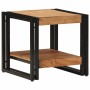 Mesa de Café Marrón 40 x 40 x 38 cm madera maciza de acacia en Mesas de centro | Comprar online en Foro24