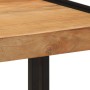 Mesa de Café Marrón 40 x 40 x 38 cm madera maciza de acacia