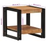 Mesa de Café Marrón 40 x 40 x 38 cm madera maciza de acacia
