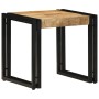 Mesa de Café Marrón 40 x 40 x 38 cm madera maciza de mango