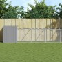 Caseta perro corral acero galvanizado gris claro 110x1221x110cm de vidaXL, Casetas para perros - Ref: Foro24-3189088, Precio:...