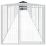 Caseta perros con tejado acero galvanizado gris 117x1221x123 cm von vidaXL, Hundehütten - Ref: Foro24-3189063, Preis: 574,06 ...