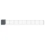 Doghouse with corral gray galvanized steel 110x1017x110 cm by vidaXL, Dog kennels - Ref: Foro24-3189082, Price: 512,44 €, Dis...