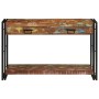 Mesa Consola con cajón Multicolor madera maciza reciclada