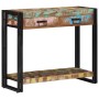 Mesa Consola Multicolor 90 x 33 x 75 cm madera maciza reciclada