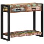 Mesa Consola Multicolor 90 x 33 x 75 cm madera maciza reciclada