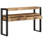 Mesa Consola Marrón 120 x 33 x 75 cm madera maciza de mango