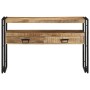 Mesa Consola Marrón 120 x 33 x 75 cm madera maciza de mango