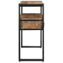 Mesa Consola Marrón 120 x 33 x 75 cm madera maciza de mango