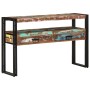 Mesa Consola con cajón 120 x 33 x 75 cm madera maciza reciclada