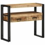 Mesa Consola Marrón 90 x 33 x 75 cm madera maciza de mango
