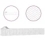 Outdoor kennel with silver galvanized steel roof 14x2x2.5m by vidaXL, Dog kennels and fences - Ref: Foro24-3190469, Price: 47...
