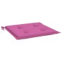 Gartenstuhlkissen 6 Stk. rosa Stoff 50x50x3 cm von vidaXL, Kissen für Stühle und Sofas - Ref: Foro24-361094, Preis: 63,94 €, ...