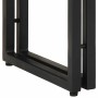 Mesa Consola Marrón 90 x 33 x 75 cm madera maciza de acacia