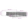 Perrera exterior con techo acero galvanizado plata 10x10x2,5 m von vidaXL, Hundehütten und Zäune - Ref: Foro24-3190481, Preis...