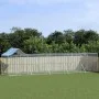 Außenzwinger mit verzinktem silbernen Dach, 10x2x2,5m. von vidaXL, Hundehütten und Zäune - Ref: Foro24-3190468, Preis: 380,88...