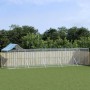 Außenzwinger mit verzinktem silbernen Dach, 10x2x2,5m. von vidaXL, Hundehütten und Zäune - Ref: Foro24-3190468, Preis: 373,09...