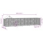 Außenzwinger mit verzinktem silbernen Dach, 10x2x2,5m. von vidaXL, Hundehütten und Zäune - Ref: Foro24-3190468, Preis: 373,09...