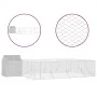 Perrera de exterior con toldo acero galvanizado plata 10x6x2,5m by vidaXL, Dog kennels and fences - Ref: Foro24-3190480, Pric...