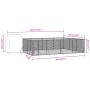 Außenzwinger mit verzinktem Stahlgestell und silbernem Sonnendach, 10x6x2,5m. von vidaXL, Hundehütten und Zäune - Ref: Foro24...